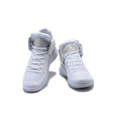 Nike Erkek Air Jordan 32 Xxxii Beyaz / Metal Gümüş Basketbol Ayakkabısı Türkiye - D3YSEXG5